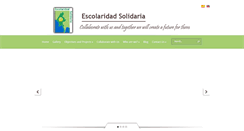 Desktop Screenshot of escolaridadsolidaria.org